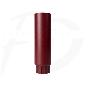 Rura spustowa stal Inguri ⌀ 100 długośc 1m kolor czerwony